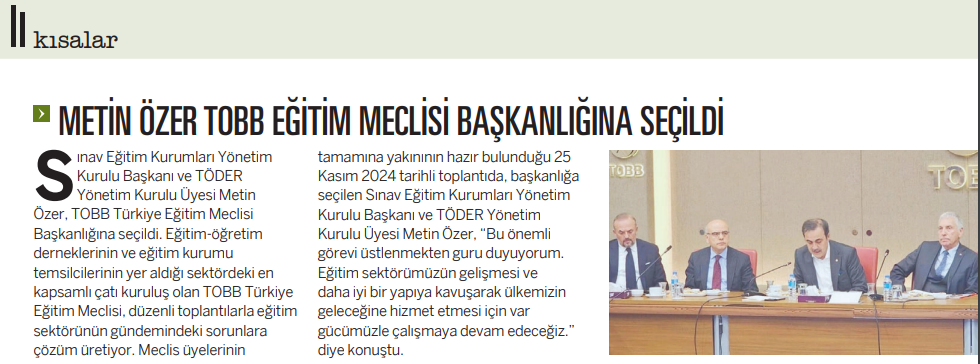 Metin Özer TOBB
